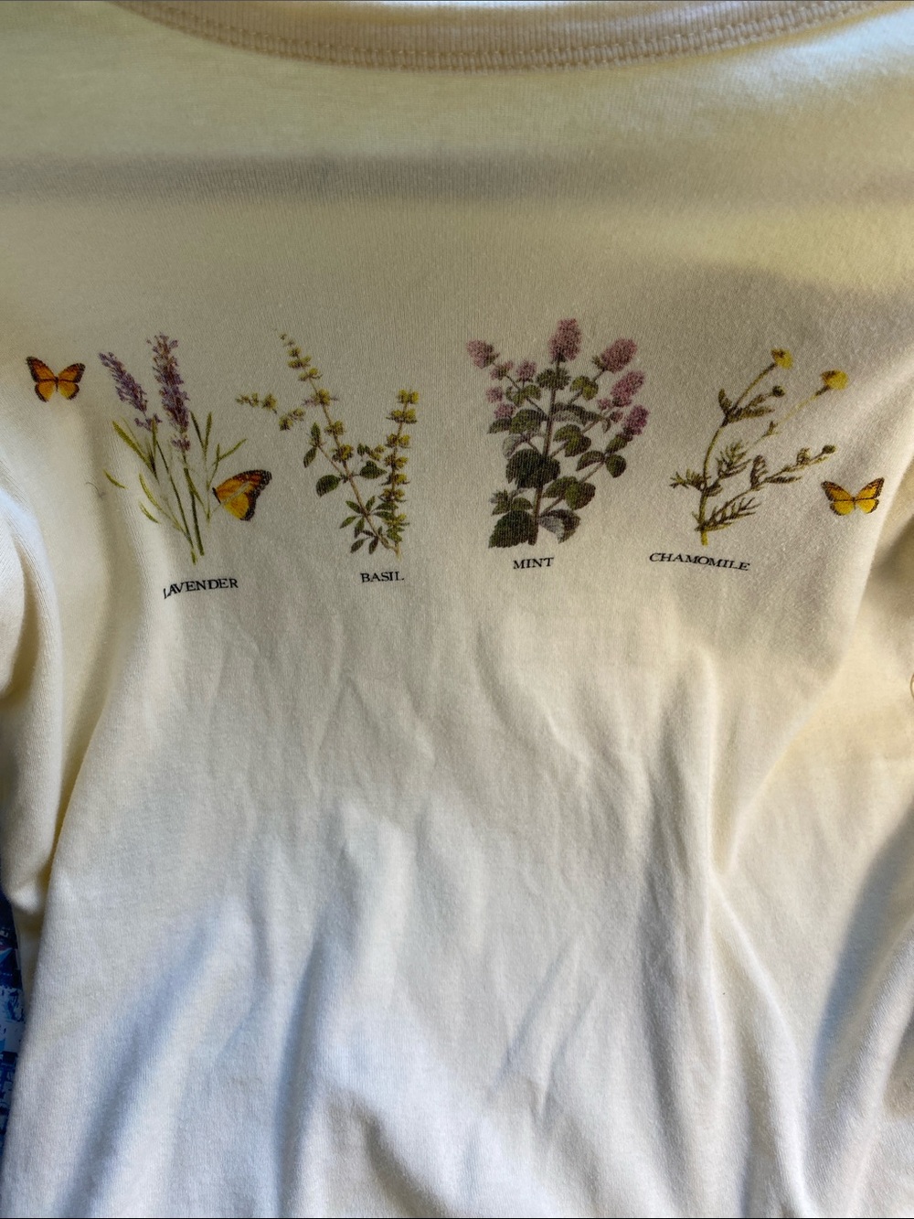 Urban Outfitters Herb Graphic Tee in Soft Yellow - Picture 5 of 5